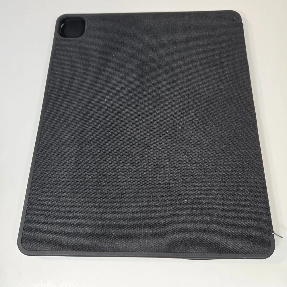 Spigen Velo iPad Case Black Vegan Faux Leather Folio Cover with Pencil Holder